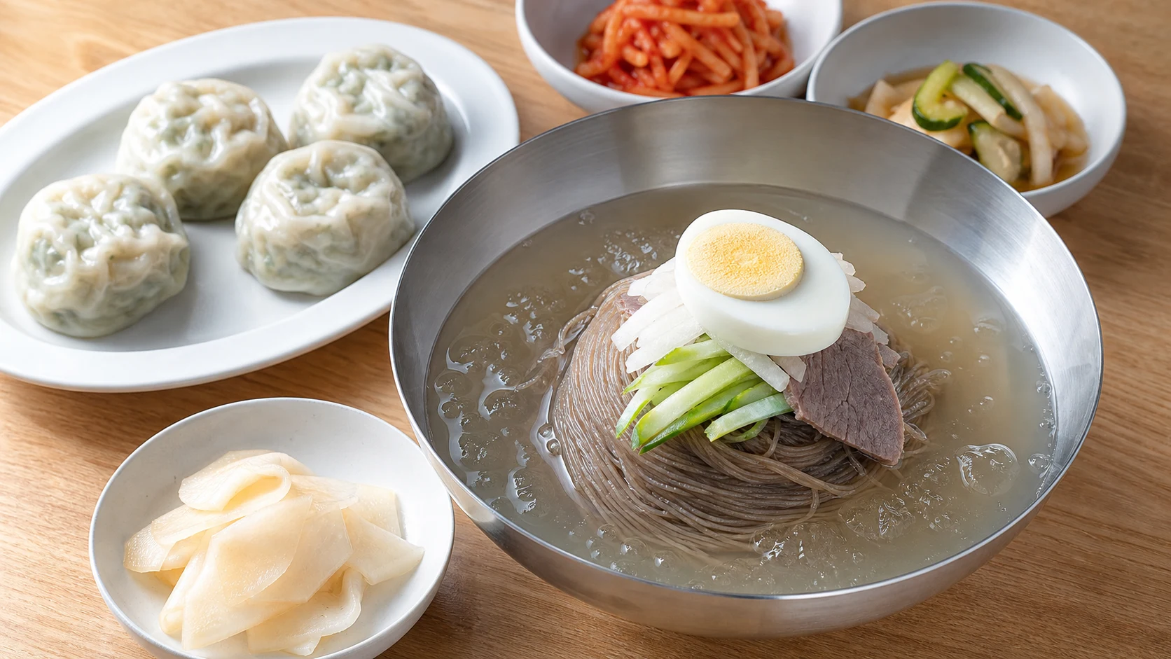 면과 분식 대표 음식 이미지